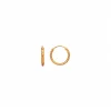 Stine A Jewelry – Petit Tinsel Creol Earring Gold
