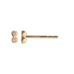 Stine A Jewelry – Two Candy Dots Earring Gold