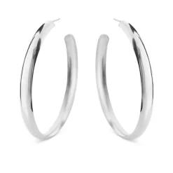 Susanne Friis Bjørner – Øreringer i sølv – 60 mm/7 mm