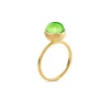 Susanne Friis Bjørner – Ring i forgylt sølv fargestein – 8 mm – Flere fargevalg!