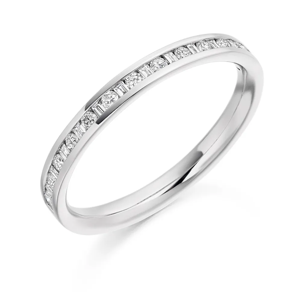 The Raphael Collection – Diamantring i hvitt gull – 2,3 mm – 0,30 ct