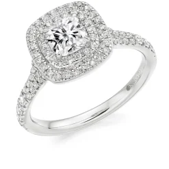 The Raphael Collection – Diamantring i hvitt gull – Totalt 1,20 ct