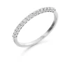 The Raphael Collection – Diamantring i hvitt gull – 1,6 mm – 0,25 ct