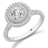 The Raphael Collection – Diamantring i hvitt gull – Totalt 1,20 ct