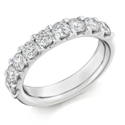 The Raphael Collection – Diamantring i hvitt gull – 4,3 mm – 1,5 ct
