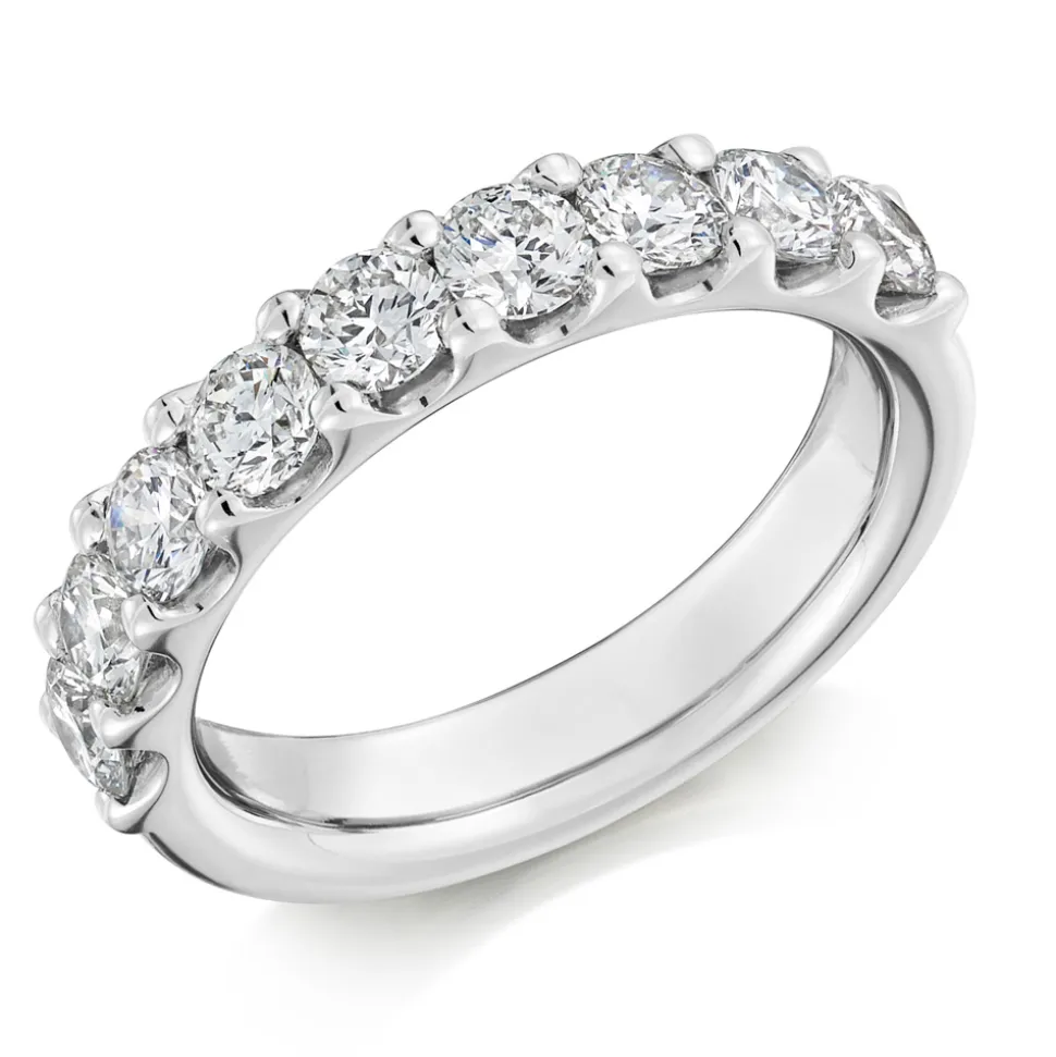 The Raphael Collection – Diamantring i hvitt gull – 4,3 mm – 1,5 ct