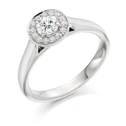 The Raphael Collection – Diamantring i hvitt gull – Totalt 0,45 ct