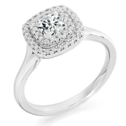 The Raphael Collection – Diamantring i hvitt gull – Totalt 0,60 ct