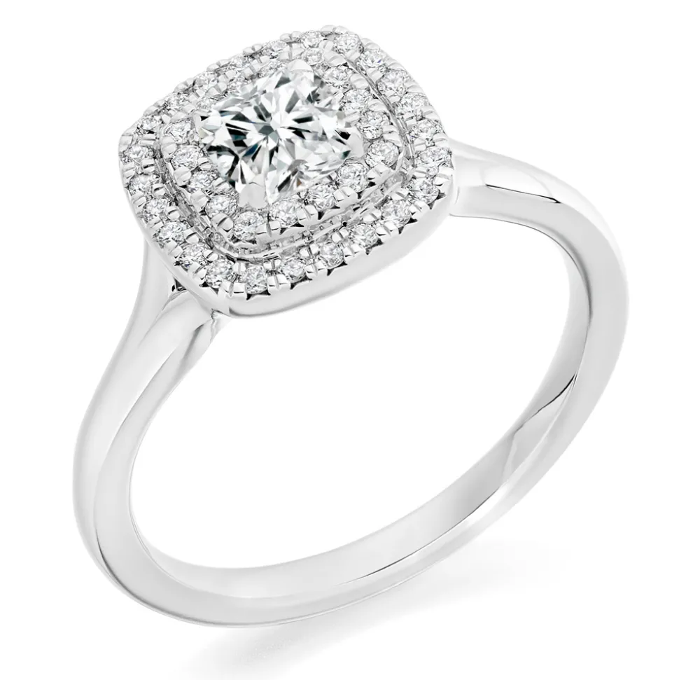 The Raphael Collection – Diamantring i hvitt gull – Totalt 0,60 ct