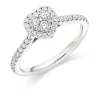 The Raphael Collection – Diamantring i hvitt gull – Totalt 0,60 ct