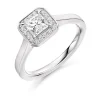 The Raphael Collection – Diamantring i hvitt gull – Totalt 0,70 ct