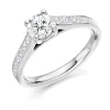 The Raphael Collection – Diamantring i hvitt gull – Totalt 1,00 ct