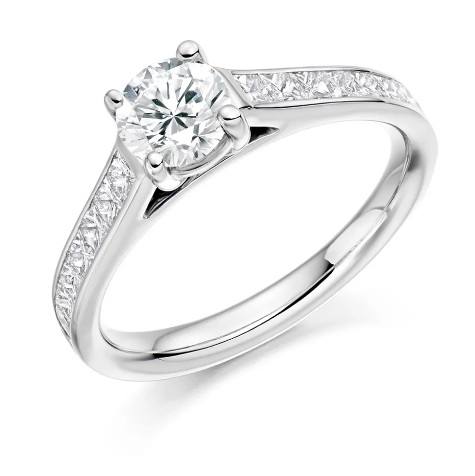 The Raphael Collection – Diamantring i hvitt gull – Totalt 1,00 ct