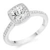 The Raphael Collection – Diamantring i hvitt gull – Totalt 1,00 ct