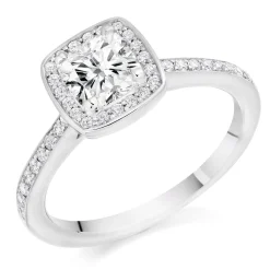 The Raphael Collection – Diamantring i hvitt gull – Totalt 1,00 ct