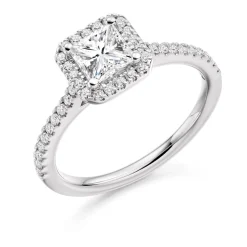 The Raphael Collection – Diamantring i hvitt gull – Totalt 1,10 ct