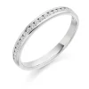 The Raphael Collection – Diamantring i hvitt gull – 2,5 mm – 0,25 ct