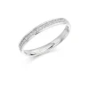 The Raphael Collection – Diamantring i hvitt gull – 2,6 mm bred – 0,17 ct