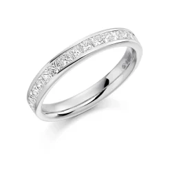 The Raphael Collection – Diamantring i hvitt gull – 3,1 mm – 0,75 ct