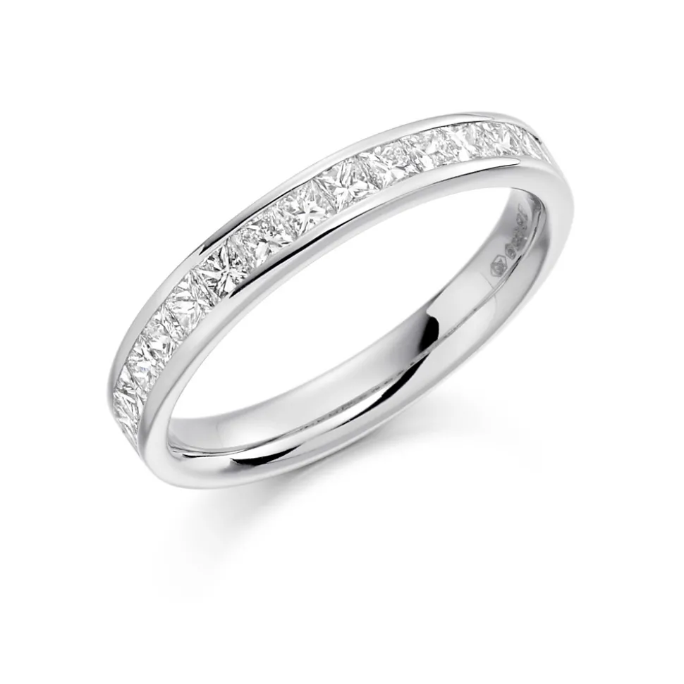The Raphael Collection – Diamantring i hvitt gull – 3,1 mm – 0,75 ct