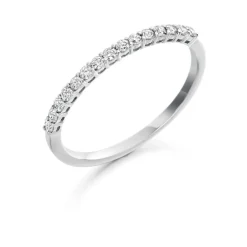 The Raphael Collection – Diamantring i hvitt gull – 1,6 mm – 0,25 ct