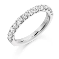 The Raphael Collection – Diamantring i hvitt gull – 3,0 mm – 1,0 ct