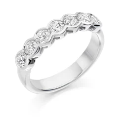 The Raphael Collection – Diamantring i hvitt gull – 4,2 mm – 1,0 ct