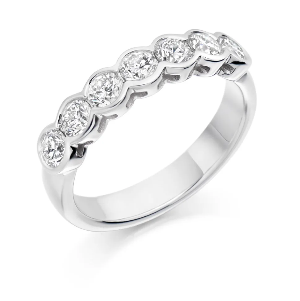 The Raphael Collection – Diamantring i hvitt gull – 4,2 mm – 1,0 ct