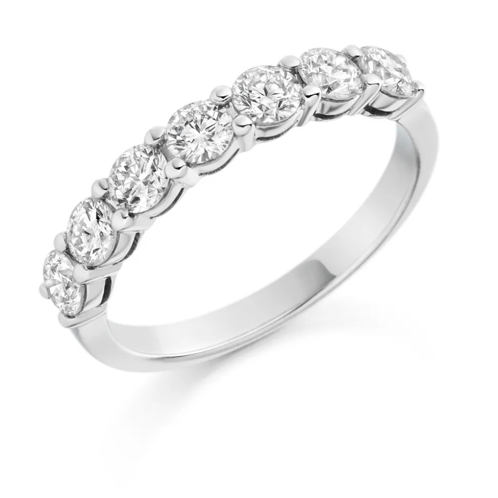 The Raphael Collection – Diamantring i hvitt gull – 3,4 mm – 1,0 ct
