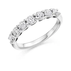 The Raphael Collection – Diamantring i hvitt gull – 3,1 mm – 0,75 ct
