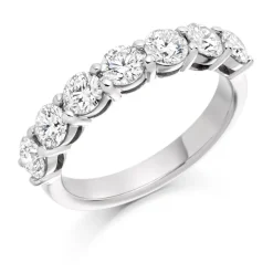 The Raphael Collection – Diamantring i hvitt gull – 3,8 mm – 1,5 ct