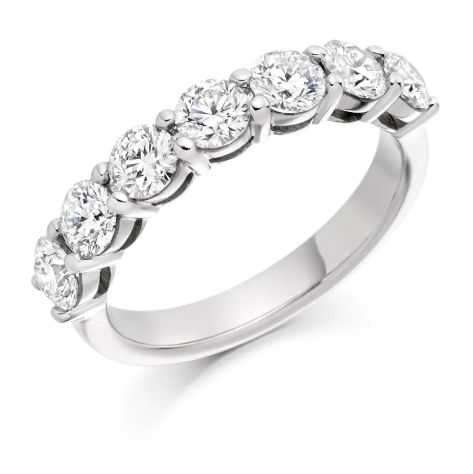 The Raphael Collection – Diamantring i hvitt gull – 3,8 mm – 1,5 ct