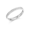 The Raphael Collection – Diamantring i hvitt gull – 2,7 mm bred, totalt 0,50 ct