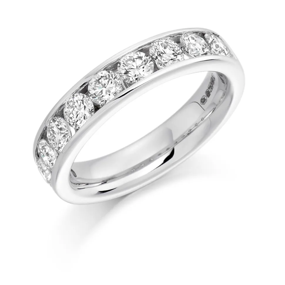 The Raphael Collection – Diamantring i hvitt gull – 4,5 mm – 1,50 ct