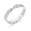 The Raphael Collection – Diamantring i hvitt gull – 3,3 mm – 0,20 ct
