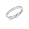 The Raphael Collection – Diamantring i hvitt gull – 2,7 mm bred, totalt 0,50 ct