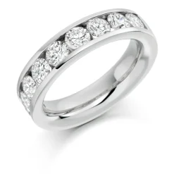 The Raphael Collection – Diamantring i hvitt gull – 5,0 mm – 2,0 ct