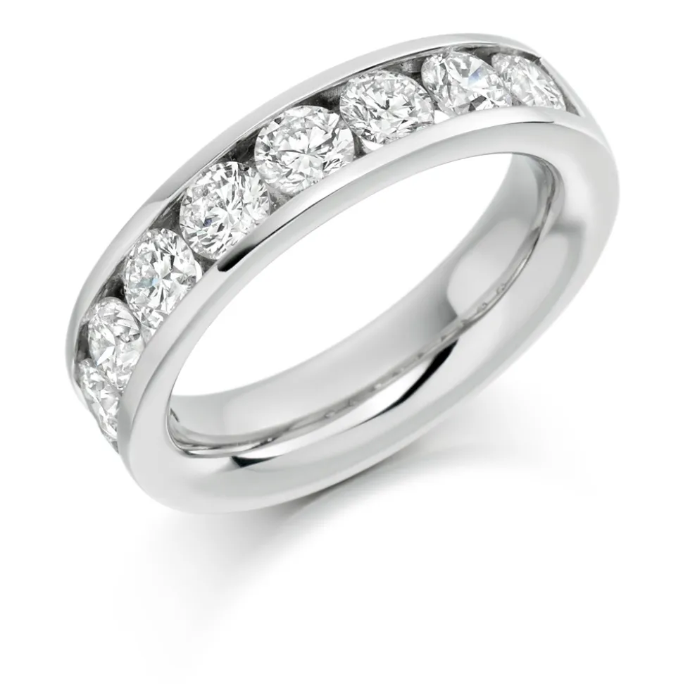 The Raphael Collection – Diamantring i hvitt gull – 5,0 mm – 2,0 ct
