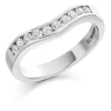 The Raphael Collection – Diamantring i hvitt gull – 3,3 mm – 0,33 ct
