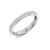The Raphael Collection – Diamantring i hvitt gull – 2,8 mm – 0,33 ct