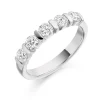 The Raphael Collection – Diamantring i hvitt gull – 3,4 mm – 0,75 ct