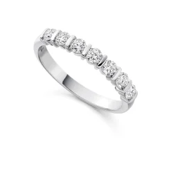The Raphael Collection – Diamantring i hvitt gull – 2,8 mm – 0,50 ct