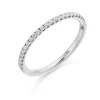 The Raphael Collection – Diamantring i hvitt gull – 1,6 mm – 0,25 ct