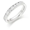 The Raphael Collection – Diamantring i hvitt gull – 3,4 mm – 0,75 ct