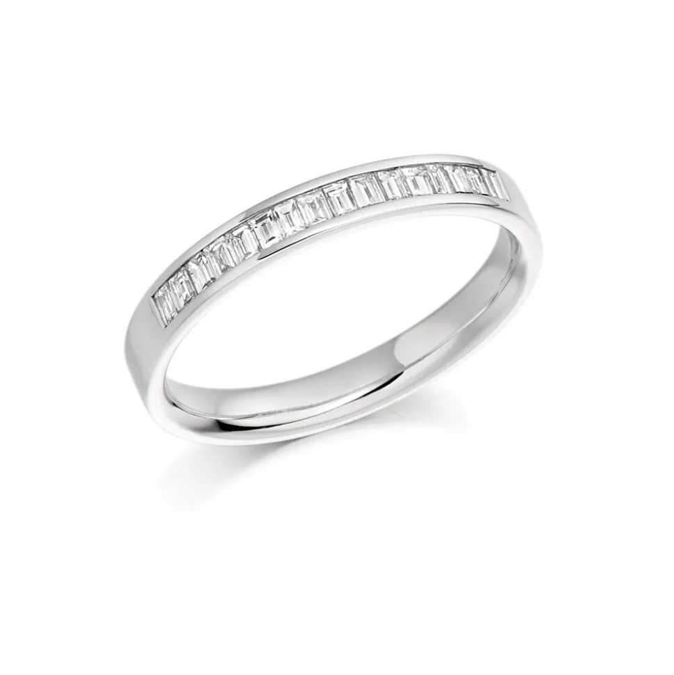 The Raphael Collection – Diamantring i hvitt gull – 2,8 mm bred, totalt 0,33