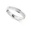 The Raphael Collection – Diamantring i hvitt gull – 3,4 mm bred, totalt 0,5 ct