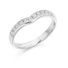 The Raphael Collection – Diamantring i hvitt gull – 3,0 mm – 0,30 ct