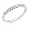 The Raphael Collection – Diamantring i hvitt gull – 2,1 mm – 0,33 ct