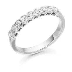 The Raphael Collection – Diamantring i hvitt gull – 3,0 mm – 0,50 ct