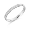 The Raphael Collection – Diamantring i hvitt gull – 2,4 mm – 0,25 ct